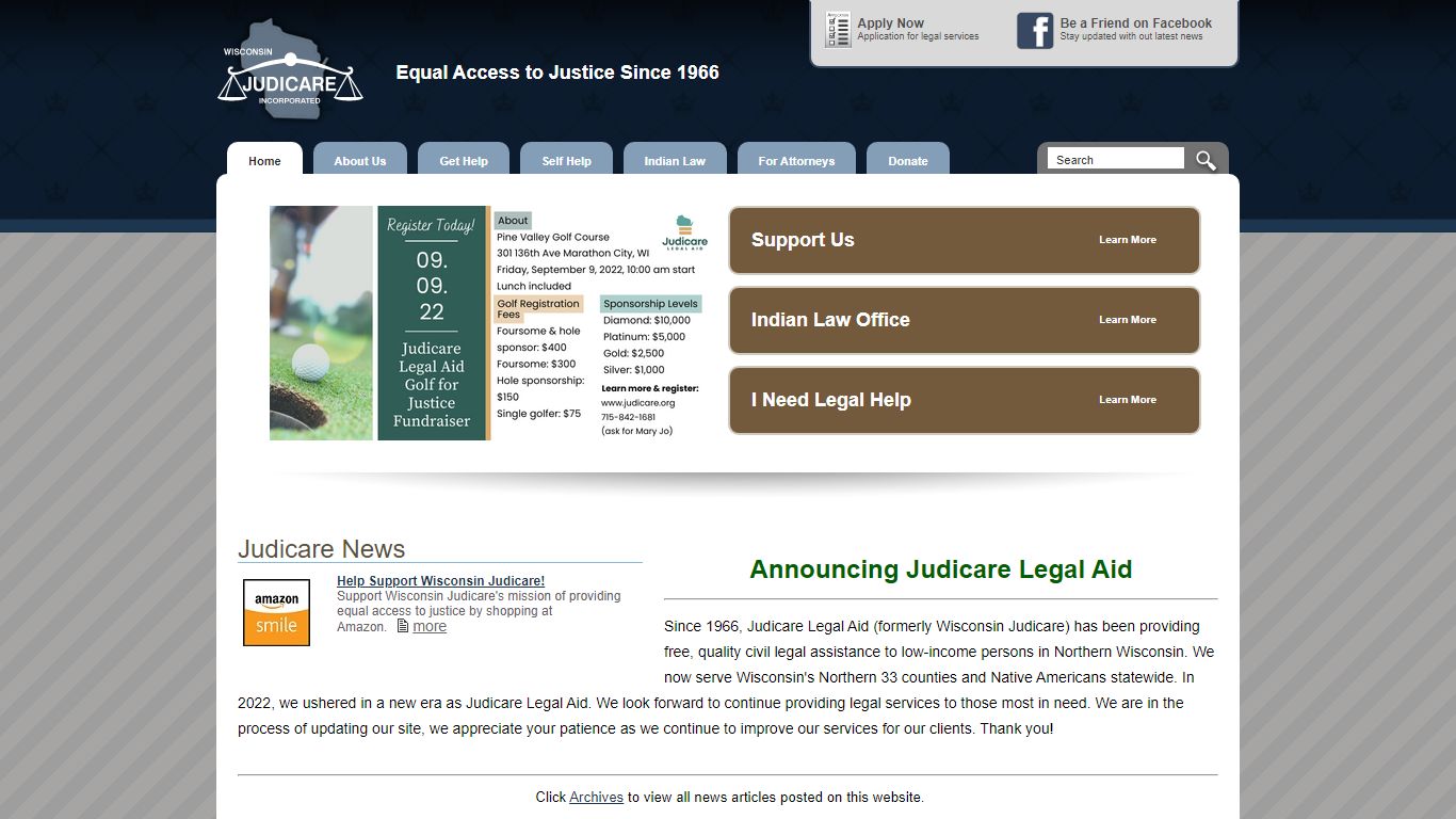 Judicare Legal Aid Free Legal Services